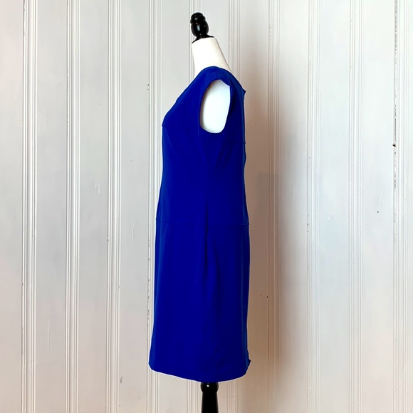 New without tags CYNTHIA ROWLEY royal blue adjusted dress - Picture 2 of 5